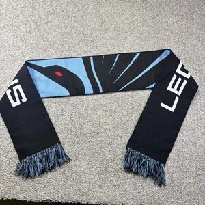 Minnesota United FC Scarf Mens One Size Black MLS Soccer Legion Loons Fringe